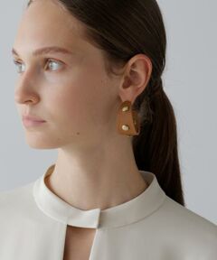 ADORE / アドーア アクセサリー | レザーフープイヤリング