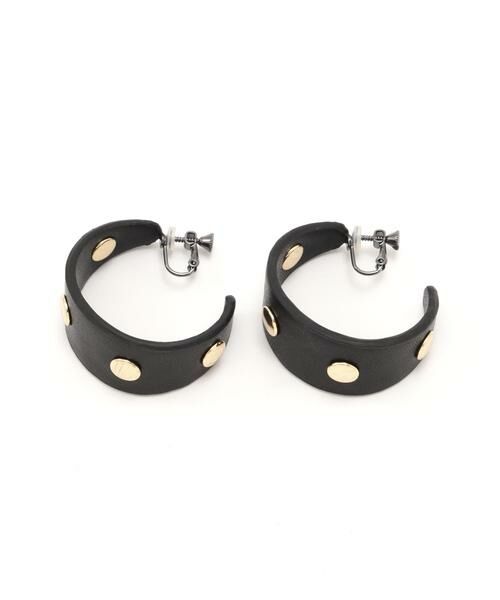 ADORE / アドーア アクセサリー | レザーフープイヤリング | 詳細2