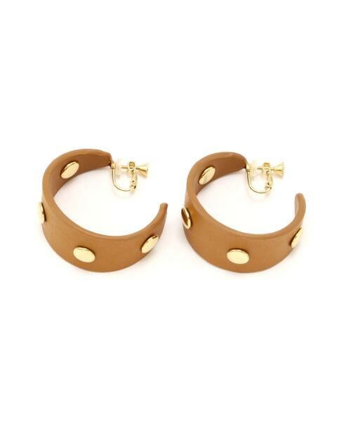 ADORE / アドーア アクセサリー | レザーフープイヤリング | 詳細3