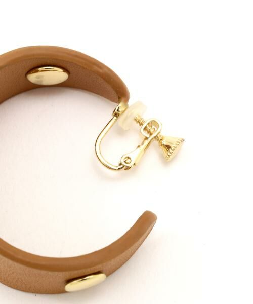 ADORE / アドーア アクセサリー | レザーフープイヤリング | 詳細5