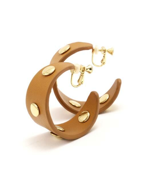ADORE / アドーア アクセサリー | レザーフープイヤリング | 詳細6