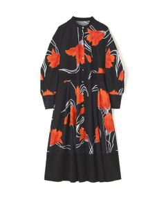 ADORE / アドーア ワンピース | ドローイングフラワープリントワンピース