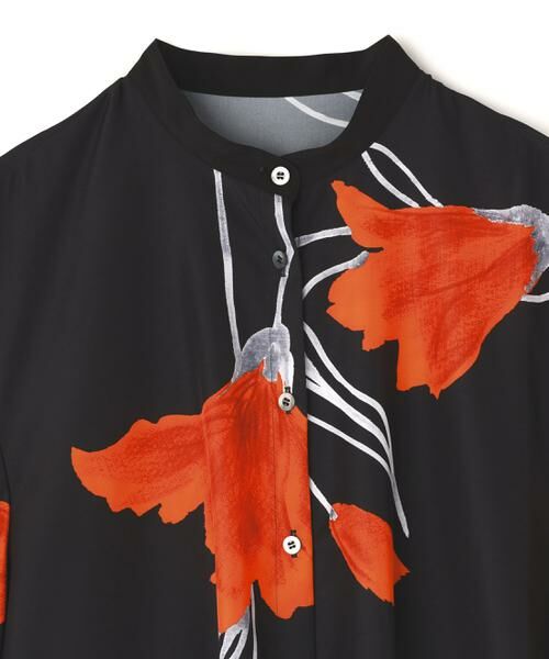 ADORE / アドーア ワンピース | ドローイングフラワープリントワンピース | 詳細3