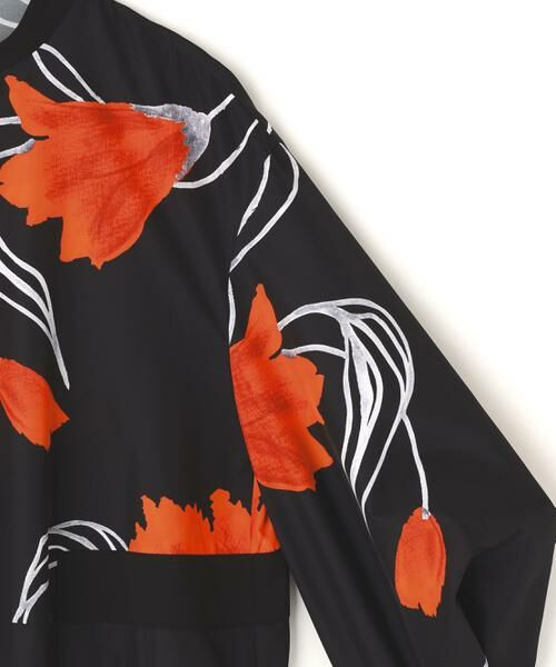 ADORE / アドーア ワンピース | ドローイングフラワープリントワンピース | 詳細4