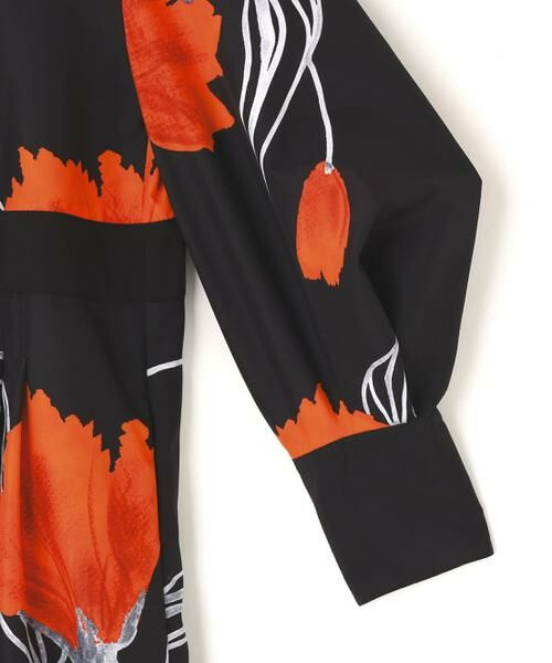 ADORE / アドーア ワンピース | ドローイングフラワープリントワンピース | 詳細5