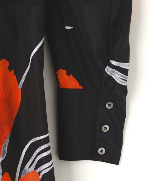 ADORE / アドーア ワンピース | ドローイングフラワープリントワンピース | 詳細7