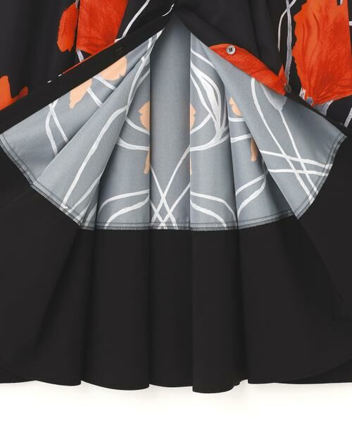 ADORE / アドーア ワンピース | ドローイングフラワープリントワンピース | 詳細8