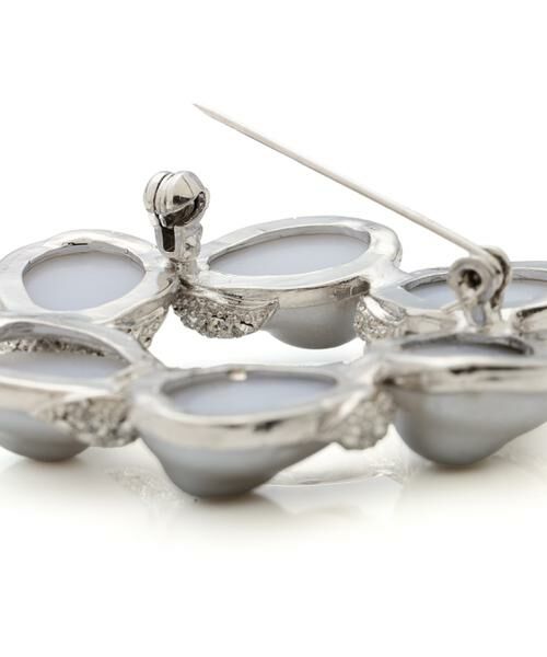 ADORE / アドーア アクセサリー | グレイッシュクリスタルブローチサークル | 詳細3