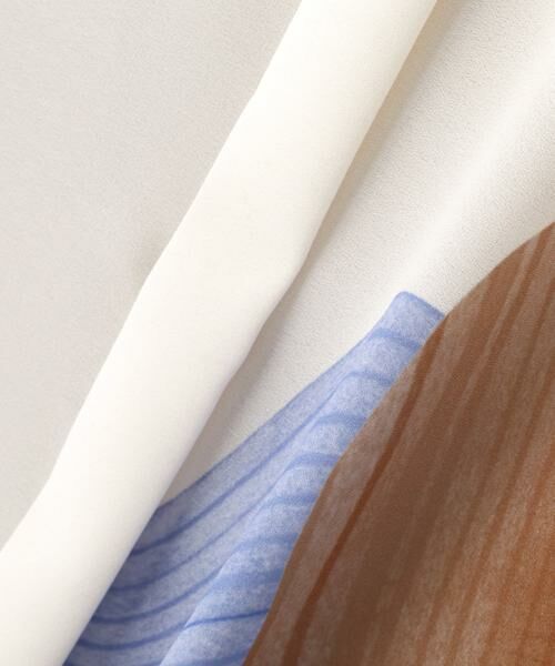 ADORE / アドーア シャツ・ブラウス | ◆コントゥアープリントブラウス | 詳細9