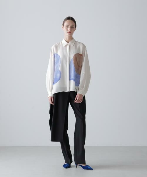 ADORE / アドーア シャツ・ブラウス | ◆コントゥアープリントブラウス | 詳細2