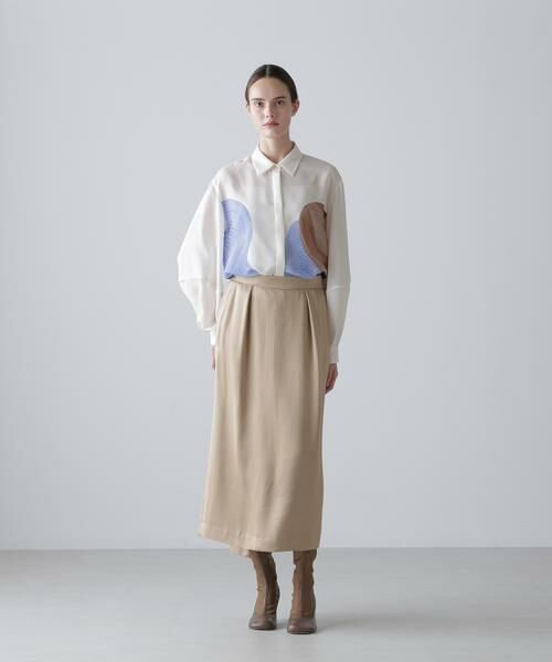 ADORE / アドーア シャツ・ブラウス | ◆コントゥアープリントブラウス | 詳細3