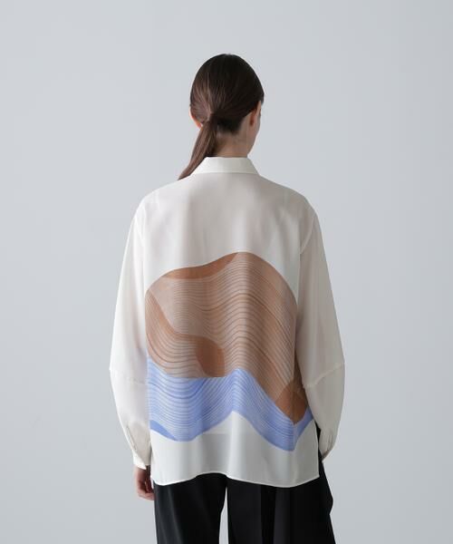 ADORE / アドーア シャツ・ブラウス | ◆コントゥアープリントブラウス | 詳細5