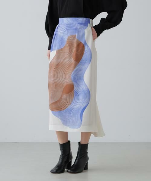 ADORE / アドーア スカート | ◆コントゥアープリントスカート | 詳細2