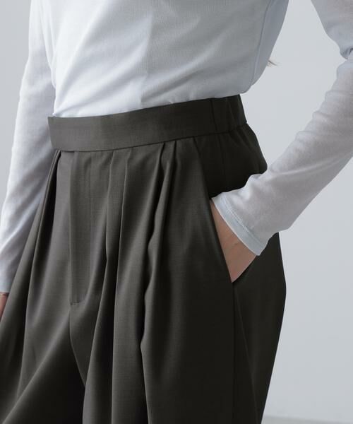 ADORE / アドーア パンツ | ◆マニッシュクロスパンツ | 詳細12