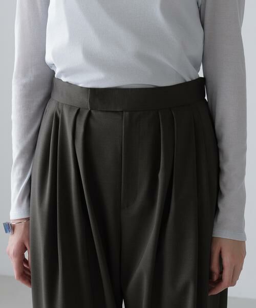 ADORE / アドーア パンツ | ◆マニッシュクロスパンツ | 詳細11