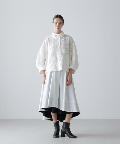 ADORE / アドーア テーラードジャケット | ◆ナイロンダンプ×レースブルゾン | 詳細2