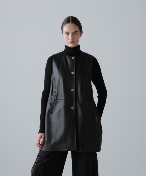 ADORE / アドーア テーラードジャケット | ◆ゴートレザージャケット | 詳細2