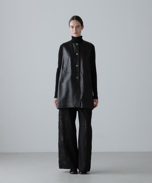 ADORE / アドーア テーラードジャケット | ◆ゴートレザージャケット | 詳細3