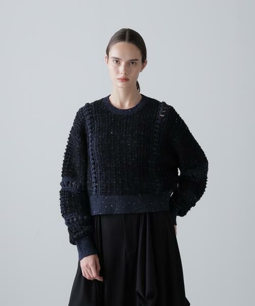 ADORE / アドーア ニット・セーター | ◆ミックスヤーンニット | 詳細9