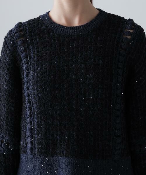 ADORE / アドーア ニット・セーター | ◆ミックスヤーンニット | 詳細13