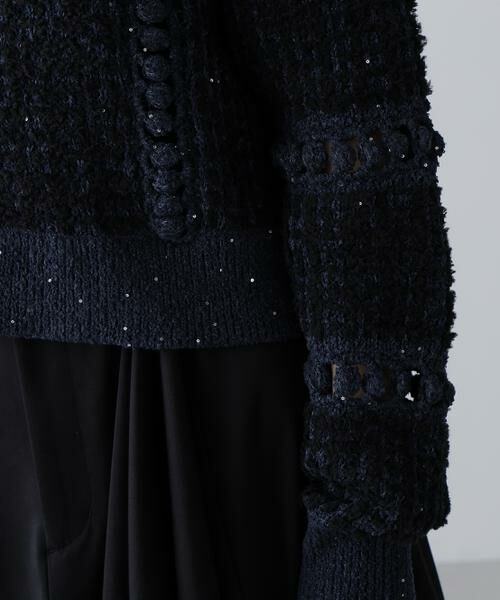 ADORE / アドーア ニット・セーター | ◆ミックスヤーンニット | 詳細15