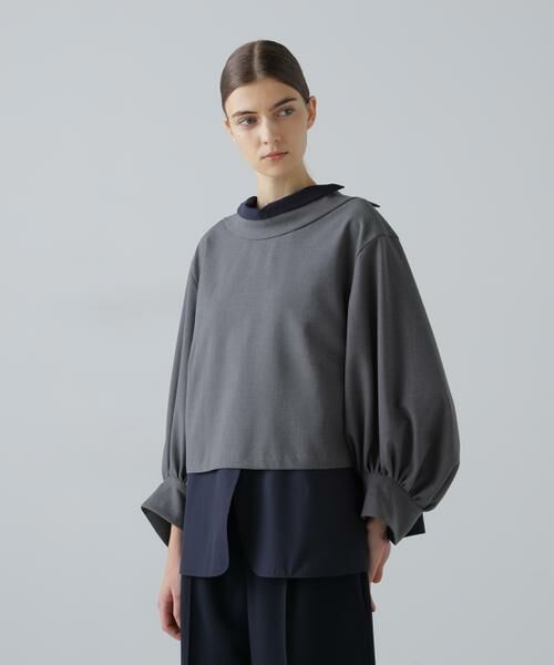 ADORE / アドーア シャツ・ブラウス | ◆レイヤードカラーブラウス | 詳細1