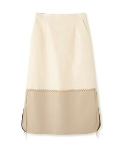 ADORE / アドーア スカート | ◆レースアップフェイクレザースカート