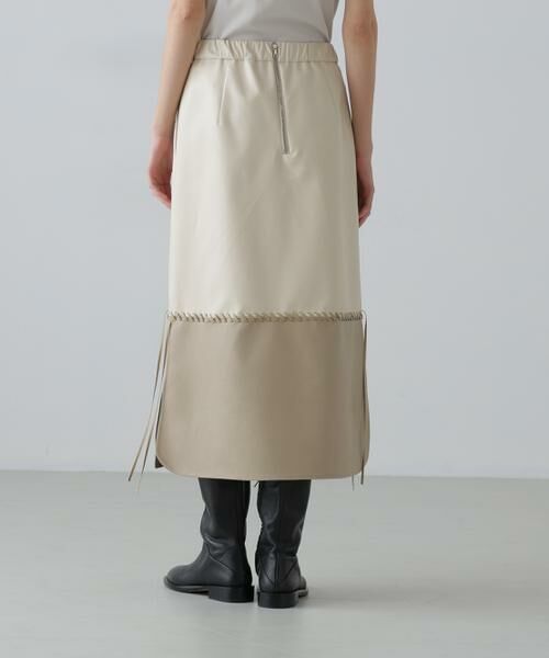 ADORE / アドーア スカート | ◆レースアップフェイクレザースカート | 詳細5