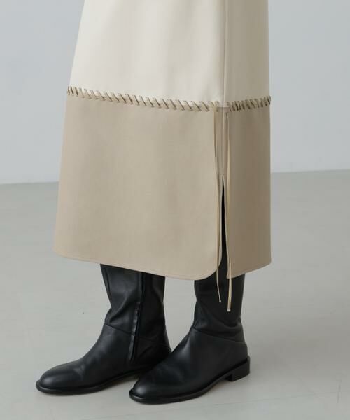 ADORE / アドーア スカート | ◆レースアップフェイクレザースカート | 詳細7