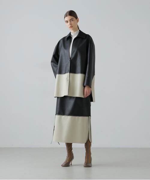 ADORE / アドーア スカート | ◆レースアップフェイクレザースカート | 詳細12