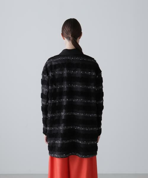 ADORE / アドーア テーラードジャケット | ◆チャンキーテープボーダージャケット | 詳細4