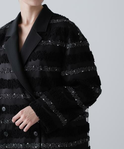 ADORE / アドーア テーラードジャケット | ◆チャンキーテープボーダージャケット | 詳細6