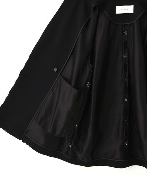 ADORE / アドーア テーラードジャケット | ◆チャンキーテープボーダージャケット | 詳細8