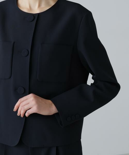 ADORE / アドーア テーラードジャケット | ◆ストレッチジョーゼットジャケット | 詳細9