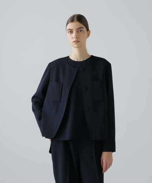 ADORE / アドーア テーラードジャケット | ◆ストレッチジョーゼットジャケット | 詳細5