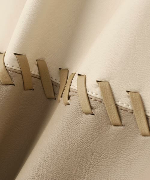 ADORE / アドーア テーラードジャケット | ◆レースアップフェイクレザージャケット | 詳細2