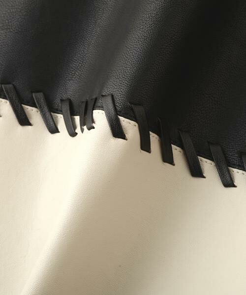 ADORE / アドーア テーラードジャケット | ◆レースアップフェイクレザージャケット | 詳細13