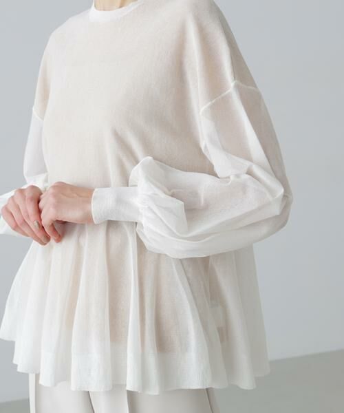 ADORE / アドーア ニット・セーター | シアーレイヤードニット | 詳細6