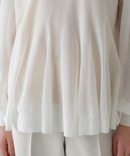 ADORE / アドーア ニット・セーター | シアーレイヤードニット | 詳細8