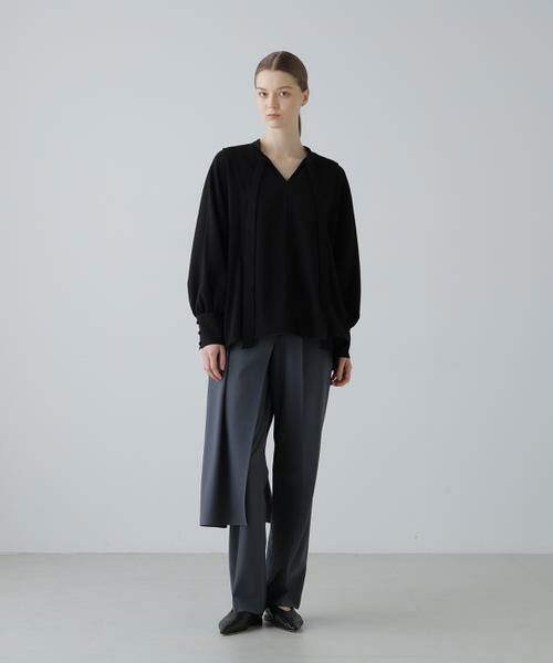 ADORE / アドーア シャツ・ブラウス | バックサテンジョーゼットブラウス | 詳細5