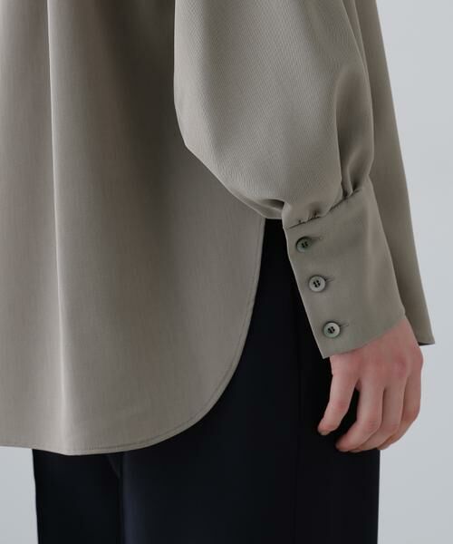 ADORE / アドーア シャツ・ブラウス | ドライタッチツイルブラウス | 詳細9