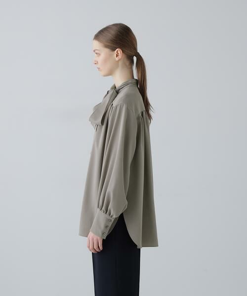 ADORE / アドーア シャツ・ブラウス | ドライタッチツイルブラウス | 詳細3