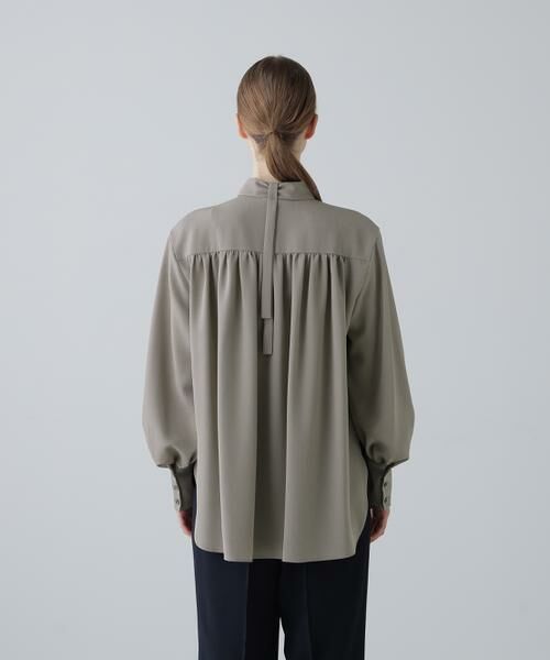 ADORE / アドーア シャツ・ブラウス | ドライタッチツイルブラウス | 詳細4