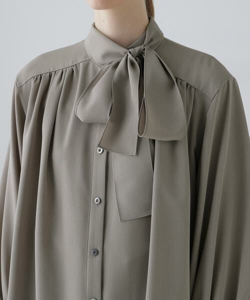 ADORE / アドーア シャツ・ブラウス | ドライタッチツイルブラウス | 詳細5