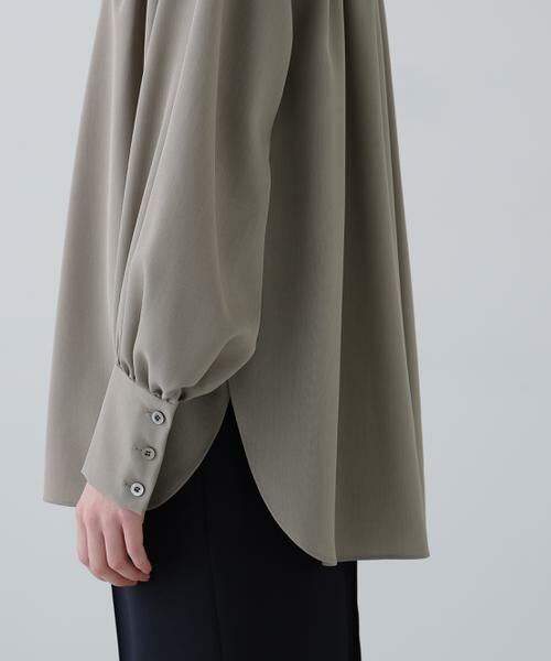 ADORE / アドーア シャツ・ブラウス | ドライタッチツイルブラウス | 詳細7