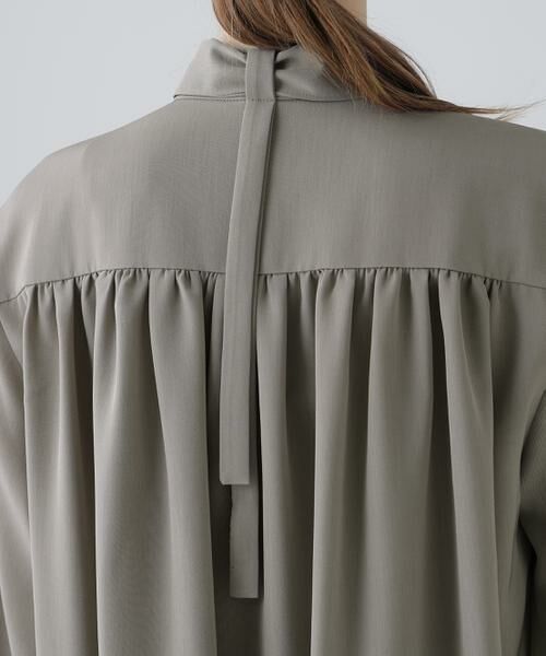 ADORE / アドーア シャツ・ブラウス | ドライタッチツイルブラウス | 詳細8