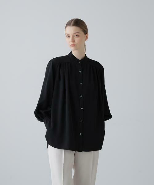 ADORE / アドーア シャツ・ブラウス | ドライタッチツイルブラウス | 詳細11