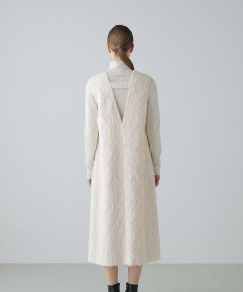 ADORE / アドーア ワンピース | ロンバスカットジャガードワンピース | 詳細4