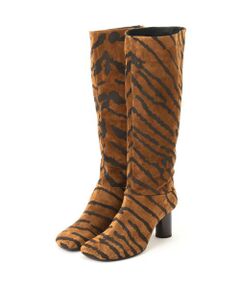 ADORE / アドーア シューズ | タイガーストライプロングブーツ