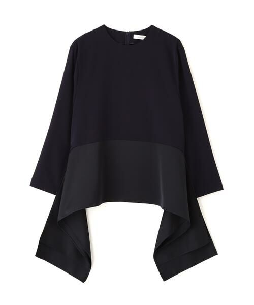 ADORE / アドーア シャツ・ブラウス | ドライタッチツイルブラウス（ネイビー）